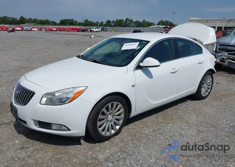 2011 Buick Regal Cxl Oshawa z USA, uszkodzony, nr VIN 2G4GN5EC4B9180149